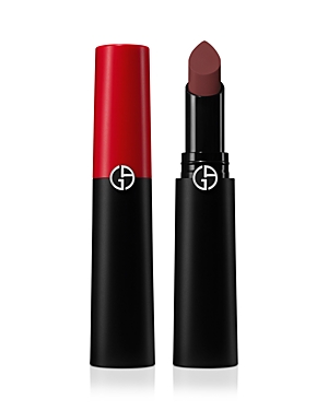 Armani Collezioni Giorgio Armani Lip Power Matte Long Lasting Lipstick In 207 Devoted (dark Mauve)