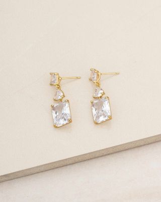 Crystal Fancy Drop Earrings