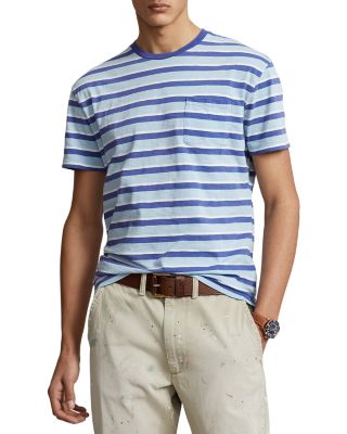 Polo Ralph Lauren Classic Fit Striped Jersey T-Shirt Bloomingdale's