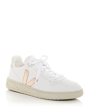 VEJA WOMEN'S V-10 LOW TOP SNEAKERS