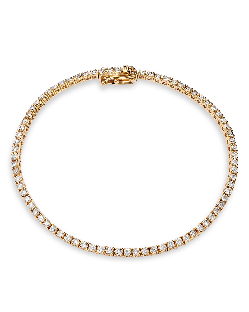 Bloomingdale's Fine Collection Diamond Tennis Bracelet in 14K Yellow Gold, 2.0 tcw