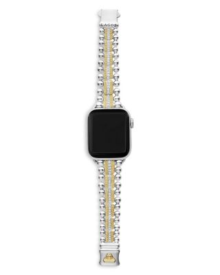 Caviar 18K Gold & Diamond Beaded Apple Watch&reg; Bracelet - 38mm-45mm