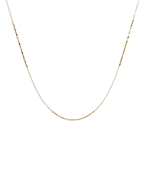 Moon & Meadow 14k Gold Alternate Mirror And Dc Rolo Chain Necklace, 24