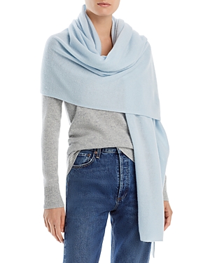 C By Bloomingdale's Cashmere Travel Wrap - 100% Exclusive In Mist