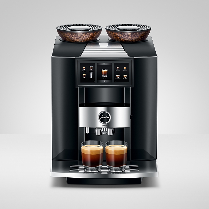 Jura Giga 10 Hot & Cold Brew with Two Bean Hoppers