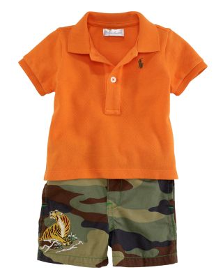 polo infant shorts