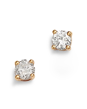 Moon & Meadow 14k Yellow Gold Diamond Stud Earrings