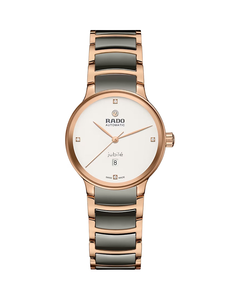 Rado Centrix Automatic Watch, 30.5mm In White/gray