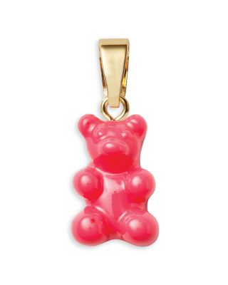 Crystal Haze Jewelry Nostalgia Bear Pendant in 18K Gold Plated
