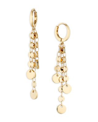 Ajoa by Nadri Treasure Coin Fringe Drop Earrings