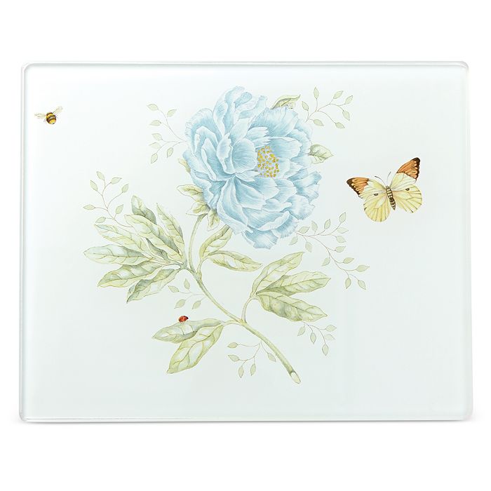 Lenox Butterfly Meadow Small Glass Cutting Board Bloomingdale's