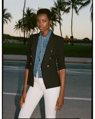 Empire Dickey Double Breasted Jacket