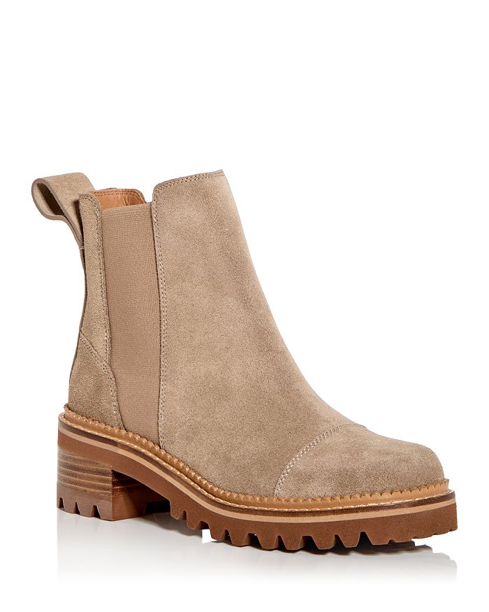 See by Chloé Women's Mallory Block Heel Chelsea Boots | Bloomingdale's