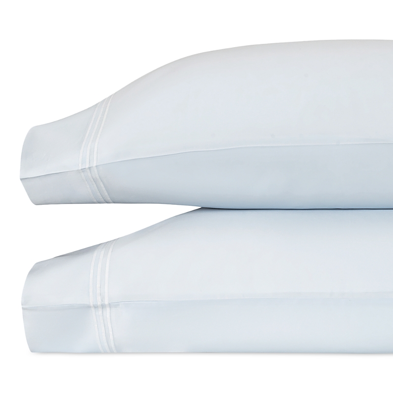 Matouk Bel Tempo Nocturne King Pillowcase, Pair In Blue