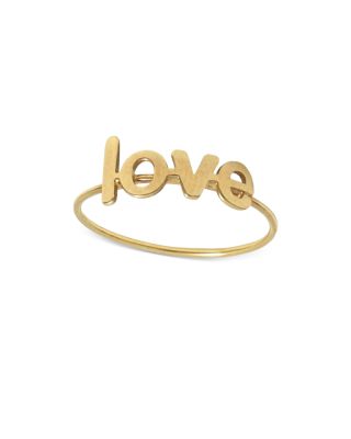 Moon & Meadow 14K Yellow Gold Love Ring