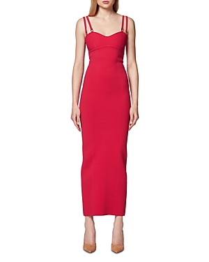Herve Leger Ottoman Strappy Gown