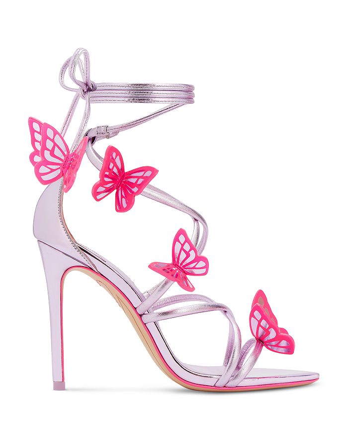 Sophia Webster Women's Vanessa Butterfly Strappy Stiletto Sandals ...