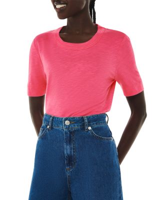 Rosa Cotton Double Trim Tee