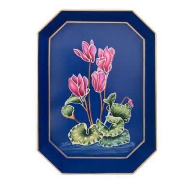 Les Ottomans Floral Iron Tray