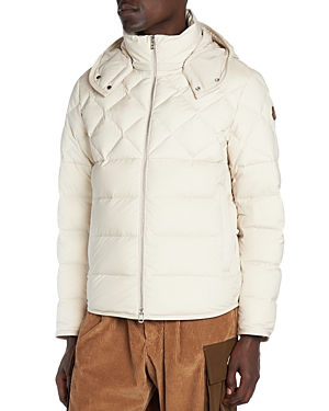 Moncler Men's Cecaud Puffer Jacket In Stone