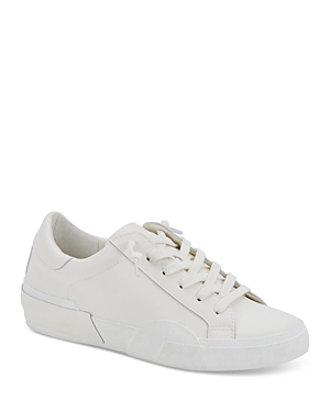 Shop Dolce Vita Women's Zina 360 Sneakers In White Recycled Leather