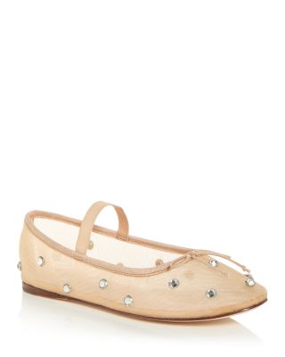 Loeffler Randall - Women's Leonie Embellished Ballet Flats