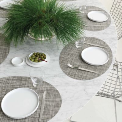 Mini Basketweave Oval Placemat