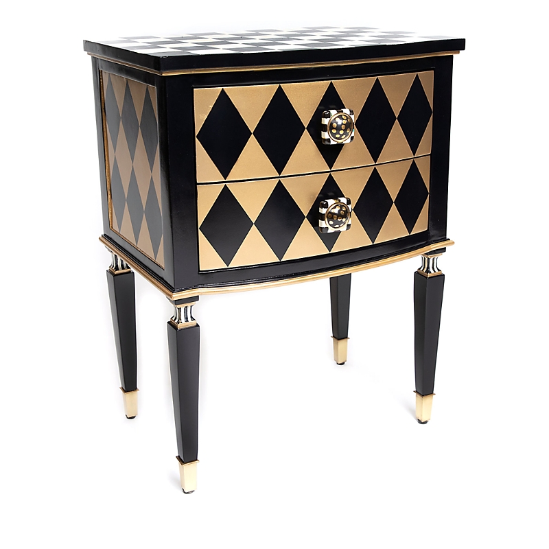 Mackenzie-childs Masquerade Accent Chest In Multi