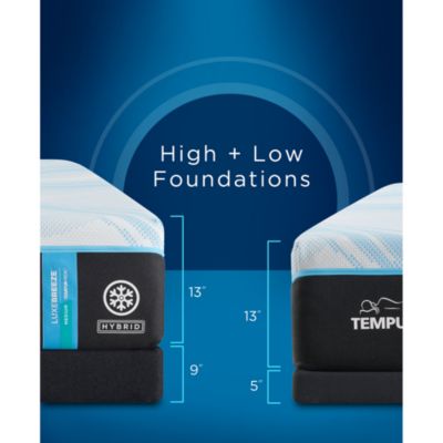 Tempur-LuxeBreeze 2.0 Medium Hybrid Mattress