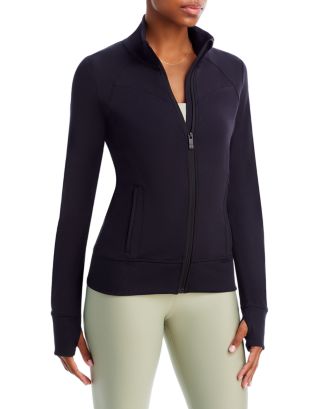 ALO Yoga, Jackets & Coats, Alo Yoga Contour Zip Up Jacket Bright Aqua  Size Small