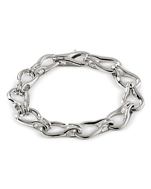 John Hardy Surf Chain-link Bracelet In Silver
