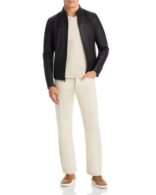 Leather Racer Jacket 