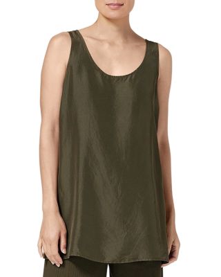 Eileen Fisher - Silk Scoop Neck Tunic