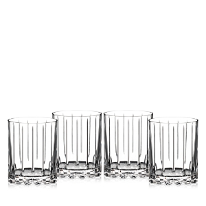 Riedel Double Rocks Glasses, Set Of 4 In Clear