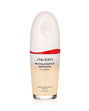 Shiseido Revitalessence Skin Glow Foundation 1 Oz. In 110 Alabaster - Balanced Tone For Fairest Skin