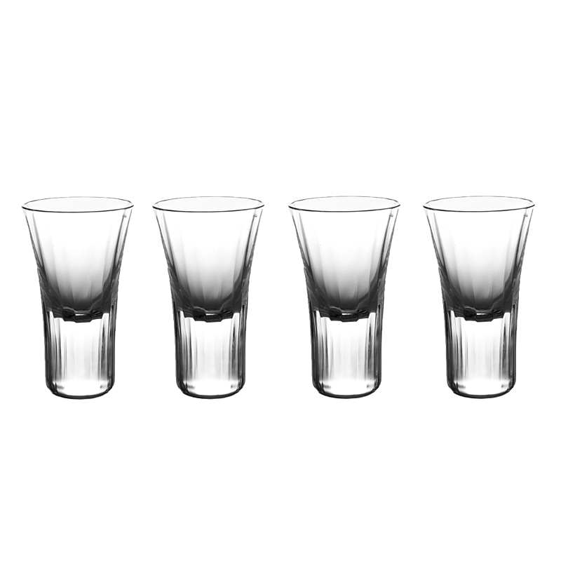 William Yeoward Crystal William Yeoward American Bar Corinne Shot Tumblers, Set Of 4 In Clear