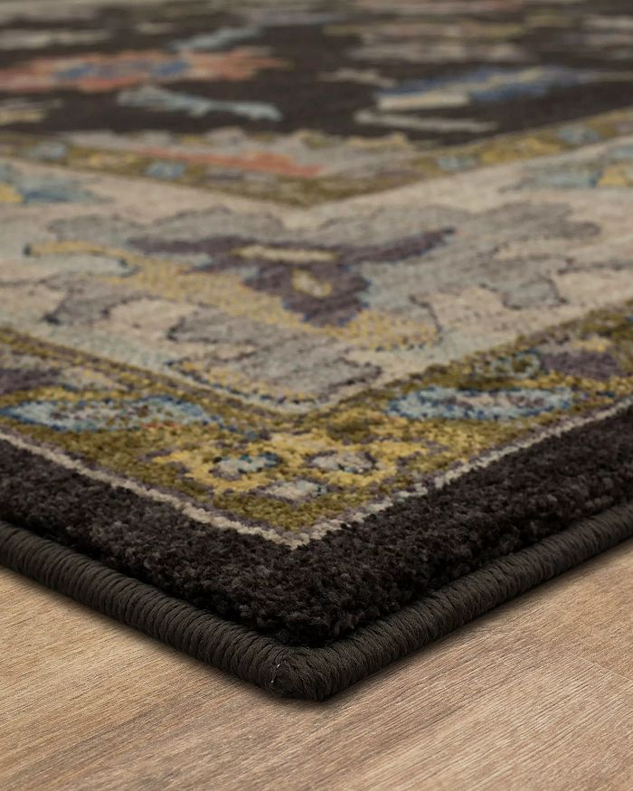 Karastan Pandora Fury Area Rug, 5'3 X 7'10 In Charcoal/gray