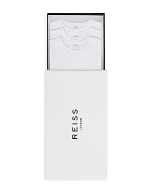 Shop Reiss Bless Crewneck Tees, Pack Of 3 In White