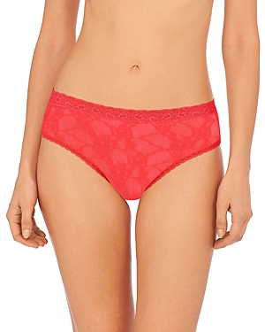 Natori Bliss Allure Lace Girl Briefs In Hibiscus
