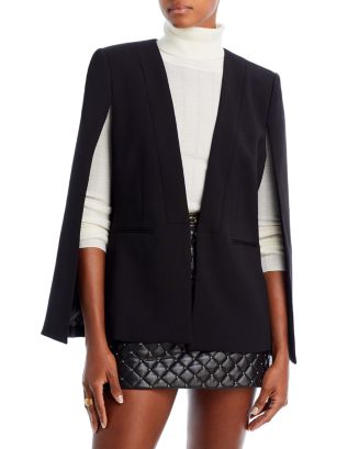 Bcbg white shop cape jacket