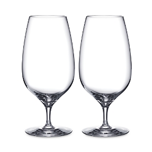Shop Waterford Craft Brew Stem Beer Glass, Set Of 2 In Clear