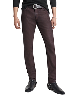 Shop John Varvatos J702 Slim Fit Jeans In Mulberry