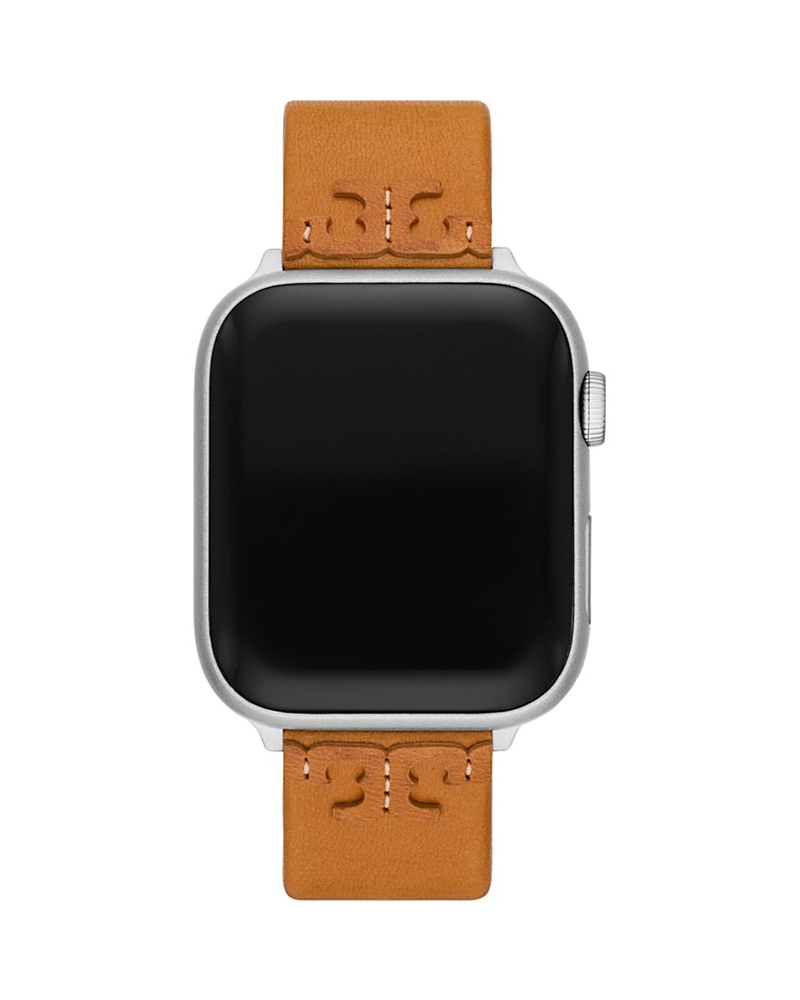 Tory Burch Mcgraw Band For Apple Watch In Brown