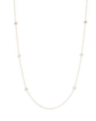 Roberto Coin - 18K Gold Verona Love by the Inch Venetian Princess Diamond (0.49 tcw) Chain Necklace, 36"