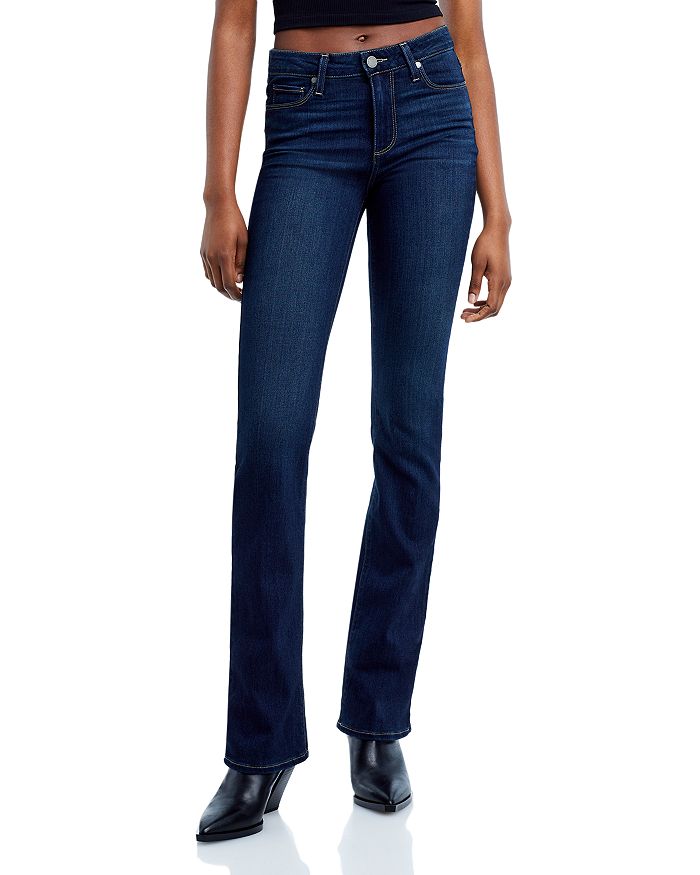 PAIGE Manhattan High Rise Bootcut Jeans in Gardena | Bloomingdale\'s