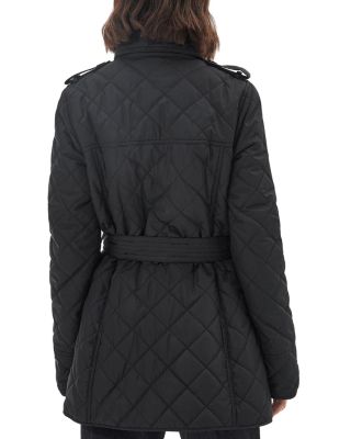 Tummel Box Quilt Trench Jacket