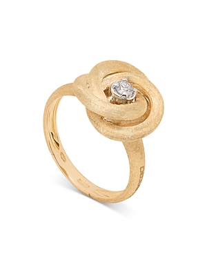 Shop Marco Bicego 18k Yellow & White Gold Jaipur Link Diamond Ring