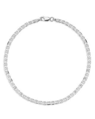 Milanesi And Co - Sterling Silver 3mm Mariner Link Chain Bracelet