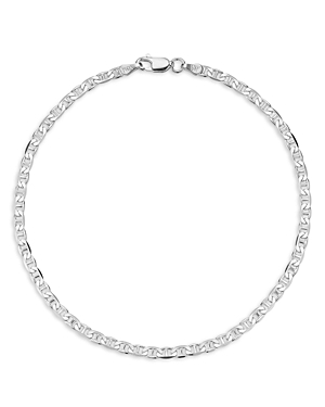 Sterling Silver 3mm Mariner Link Chain Bracelet