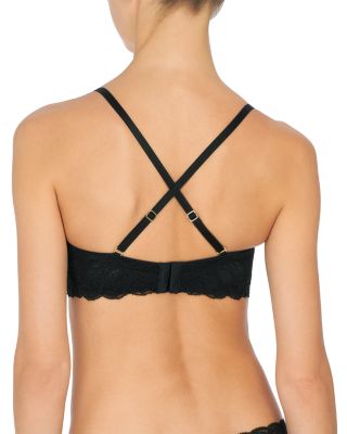 Feathers Strapless Plunge Bra